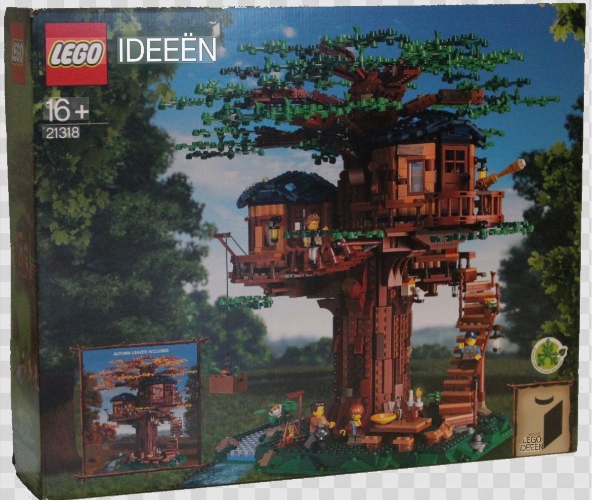 Lego Ideas Boomhut 21318, Lego, Ophalen of Verzenden, Complete set, Ideas
