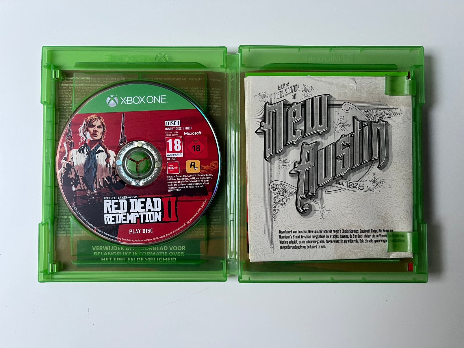 Xbox One Red Dead Redemption 2, Avontuur en Actie, Online, Gebruikt, Vanaf 18 jaar