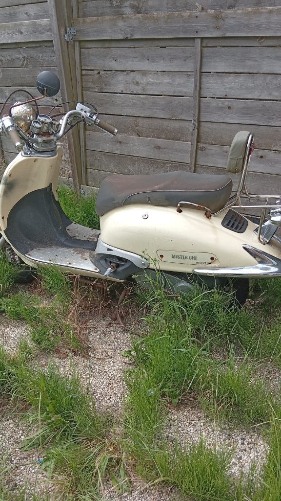 AGM retro Scooter 2 takt, Ophalen, Gebruikt, Tweetakt, Overige merken
