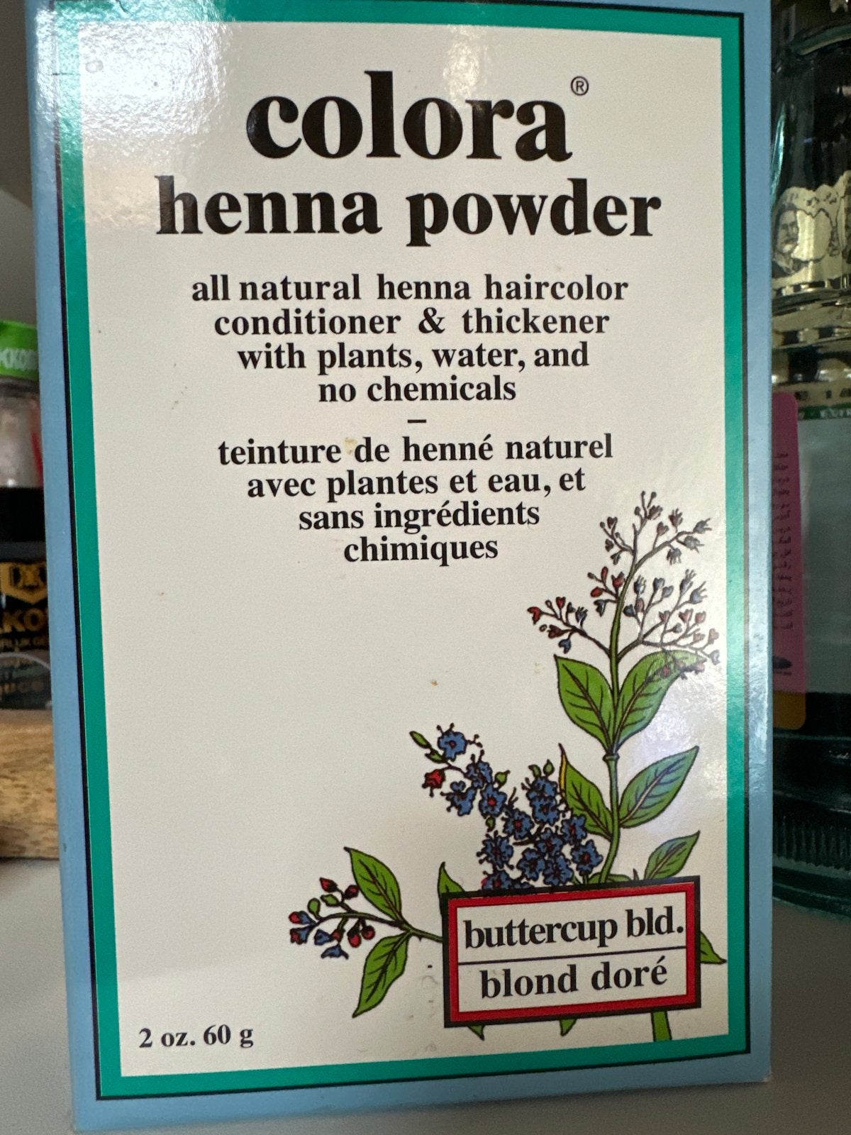 Colore Hena Poeder - Natuurlijke Haarverf & Conditioner, Ophalen, Nieuw, Haarverzorger of -hersteller