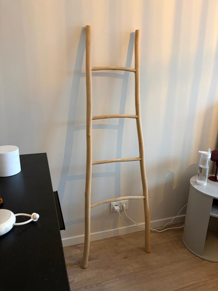 Houten decoratie trap - Landelijke stijl, Ophalen, Hout, Beige, Landelijk
