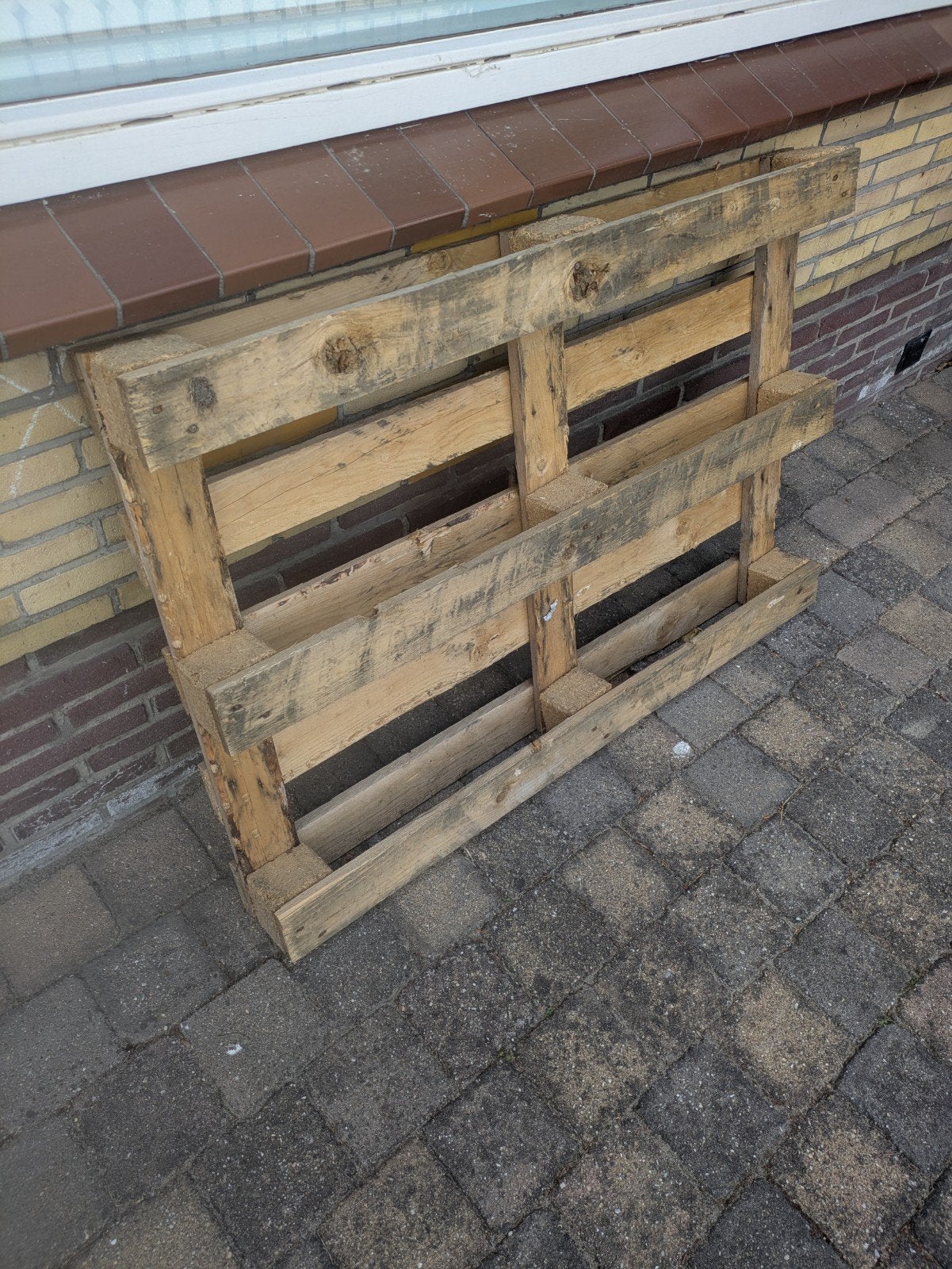Pallet, Ophalen, 50 mm of meer, Minder dan 200 cm, Vuren
