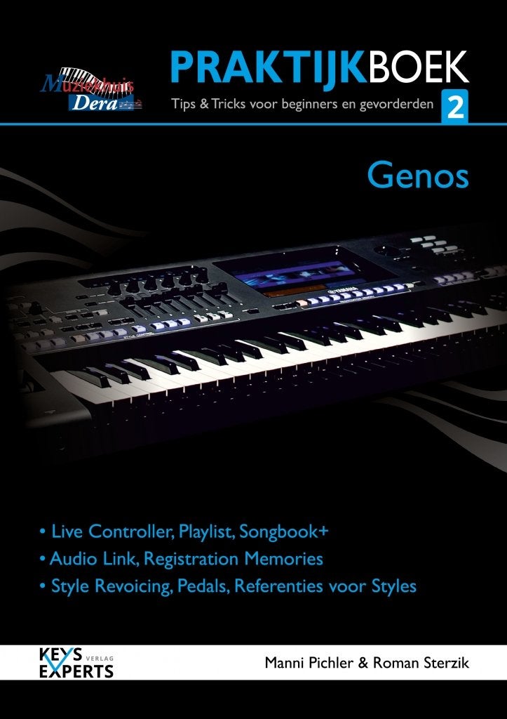 Yamaha Genos Praktijkboek 2 Tips & Tricks van Keys Experts, Muziek en Instrumenten, Niet ingevuld, Niet ingevuld, Nieuw, Ophalen of Verzenden