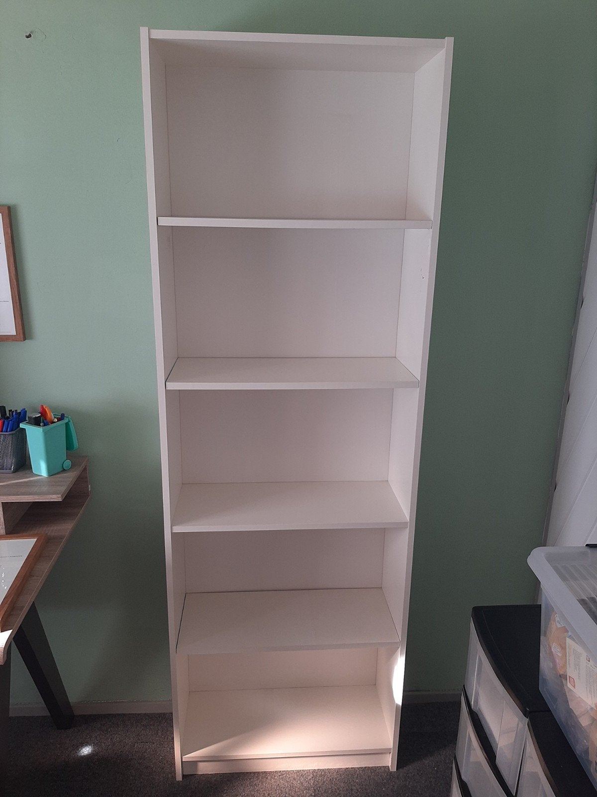 Boekenkast | wit | Ikea (Billy), Ophalen, Met plank(en), Gebruikt, 50 tot 100 cm