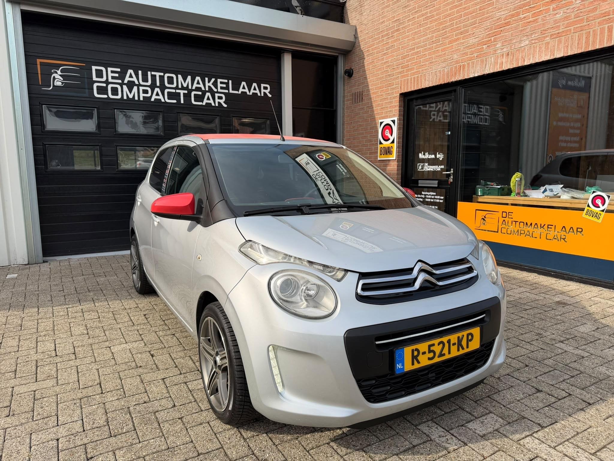 Citroen C1 1.2 82PK AIRSCAPE | CABRIO DAK | 2E EIGENAAR |CAR, Voorwielaandrijving, Stof, Gebruikt, 1199 cc