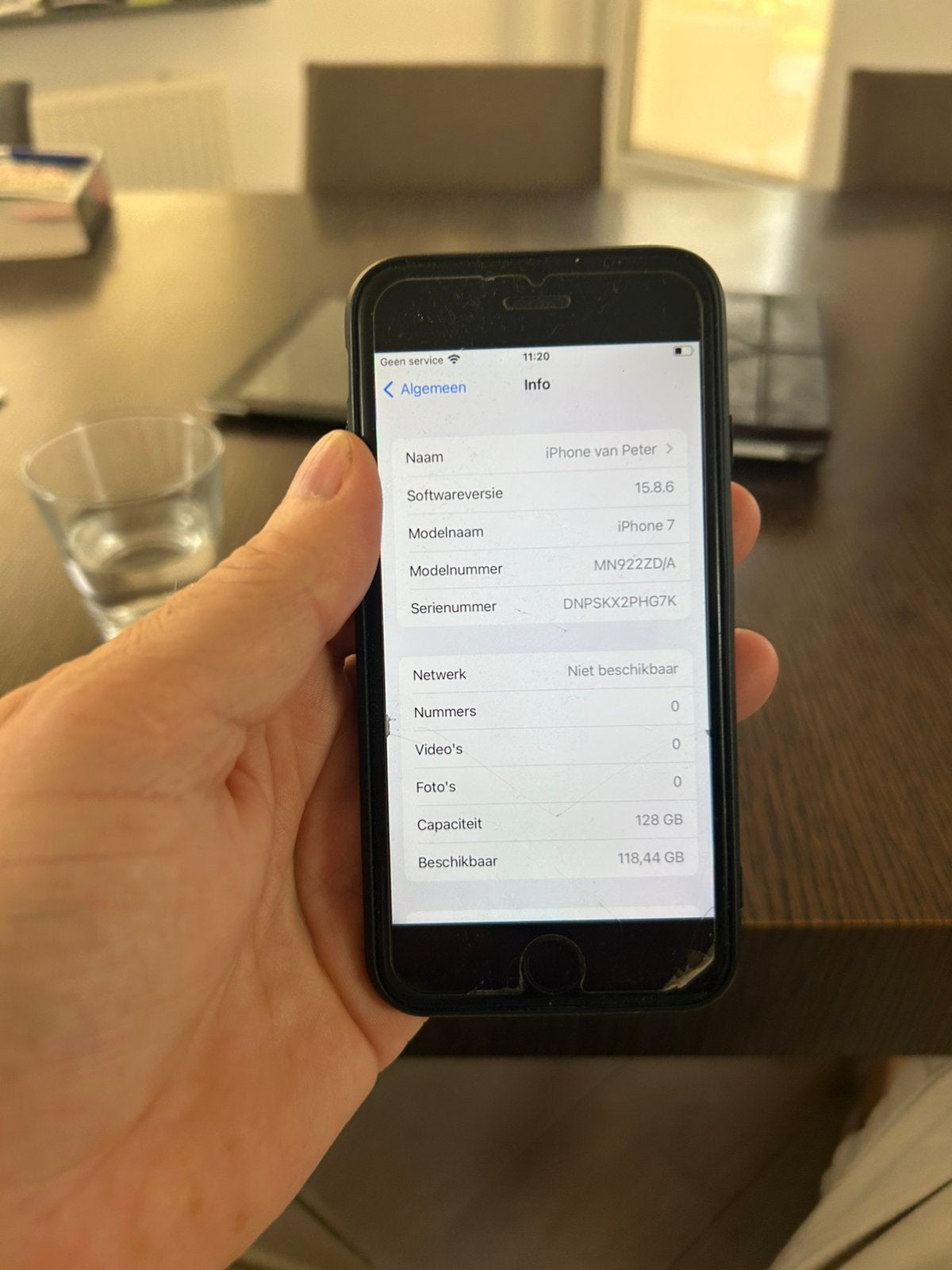 Iphone 7 128gb, Telecommunicatie, Mobiele telefoons | Apple iPhone, Ophalen, Zwart, IPhone 7, 128 GB