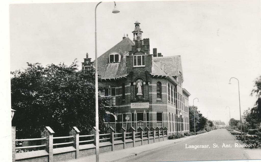 9596 Langeraar, St. Ant. Rustoord, Verzamelen, Ophalen of Verzenden, 1940 tot 1960, Zuid-Holland