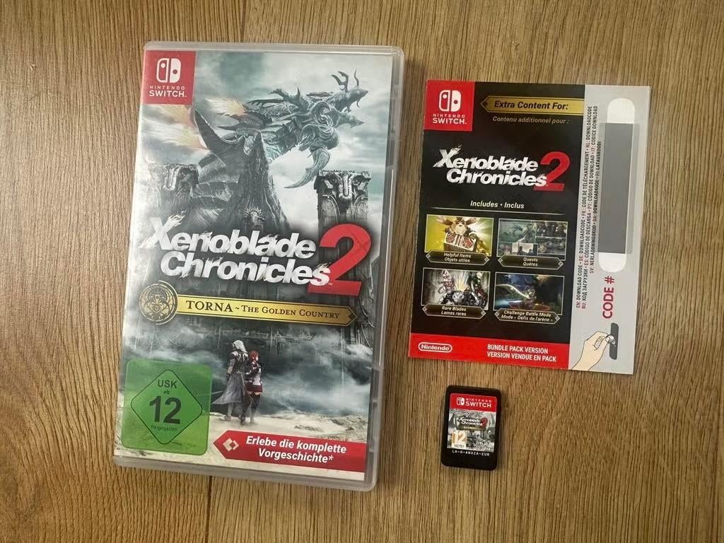 Xenoblade Chronicles 2 Nintendo Switch (Ongebruikte DLC)!!!, Spelcomputers en Games, Games | Nintendo Switch, 1 speler, Nieuw