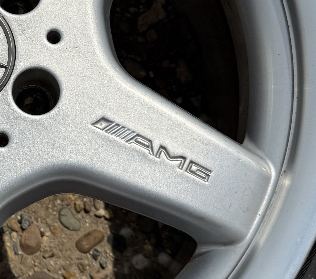 mercedes AMG 17 inch velgenset breedset, Ophalen of Verzenden