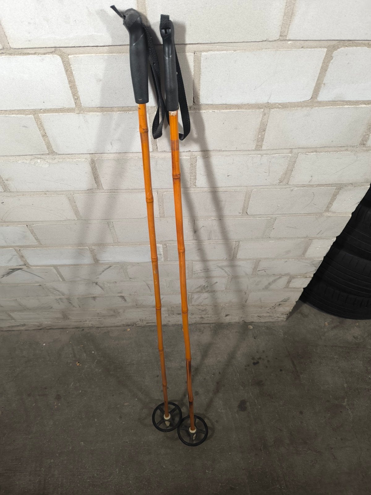 bamboo walking sticks, Ophalen of Verzenden