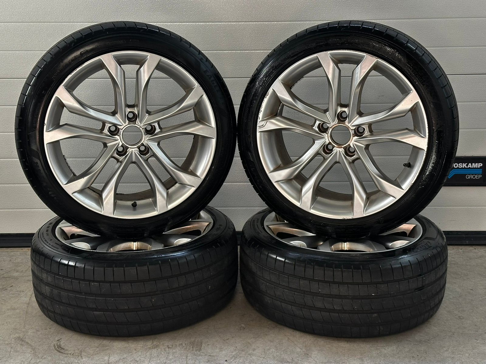 18 inch 5x112 Audi A3 A4 A5 Velgen & Banden set, Auto-onderdelen, Banden en Velgen, 18 inch, Banden en Velgen, Ophalen of Verzenden
