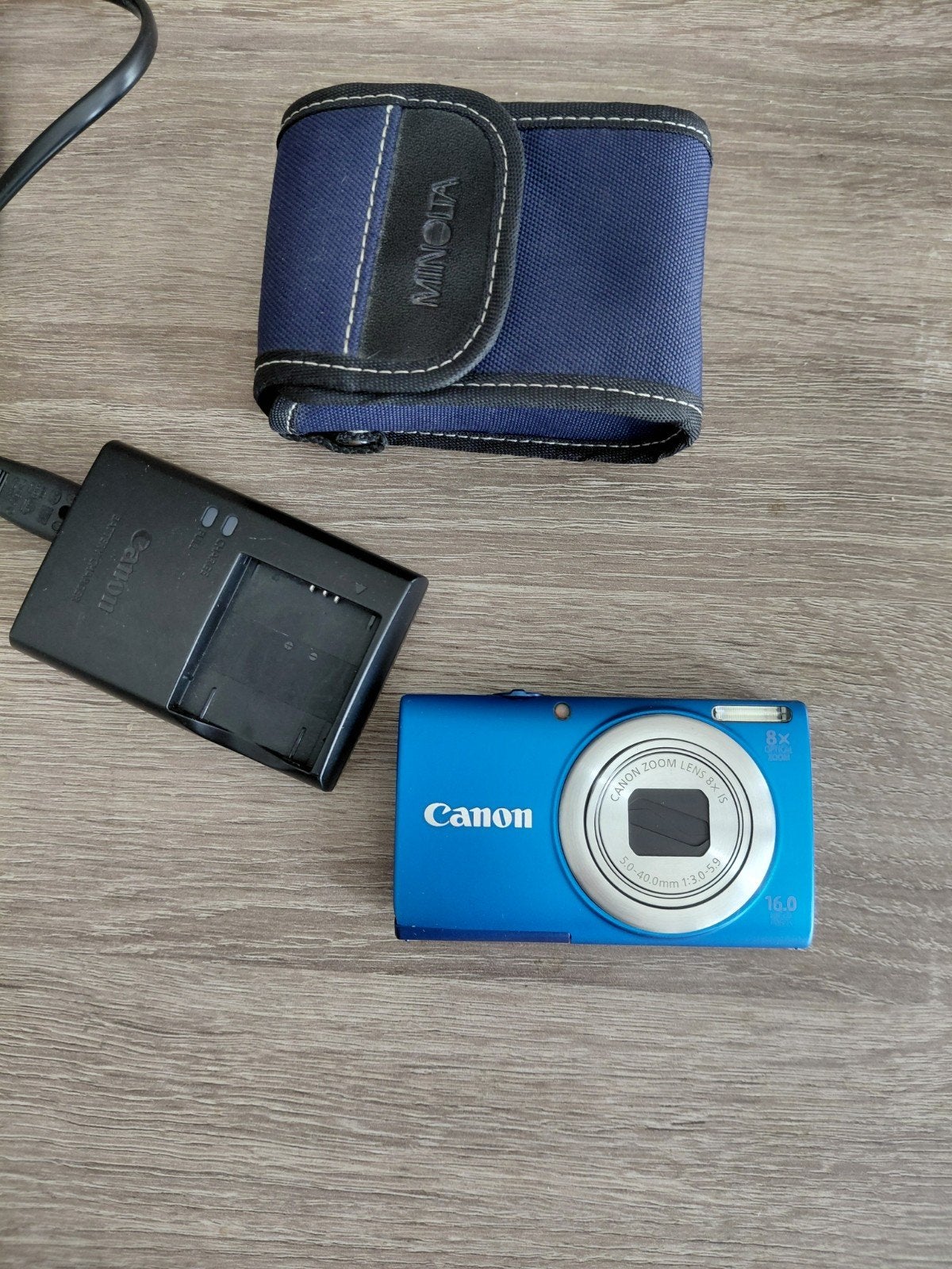 Canon PowerShot A4000 IS Compact Camera Blauw, Gebruikt, Canon, Compact, Ophalen of Verzenden
