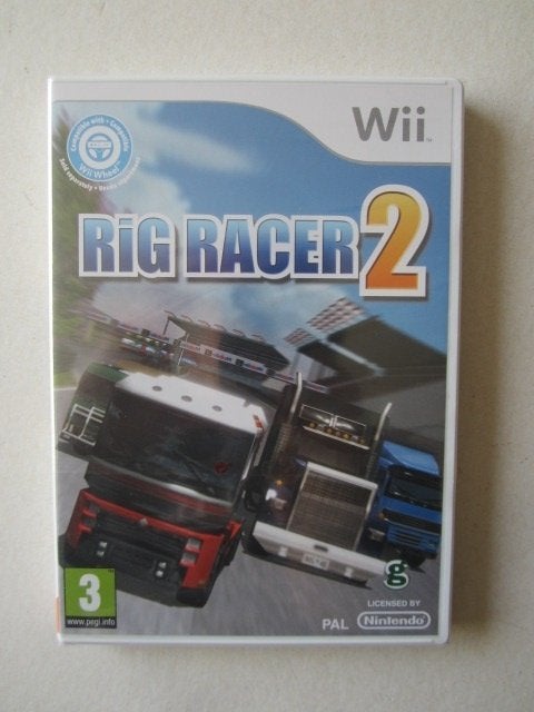 Rig Racer Nintendo Wii (truck race), Spelcomputers en Games, Games | Nintendo Wii, 1 speler, Racen en Vliegen, Nieuw, Ophalen of Verzenden