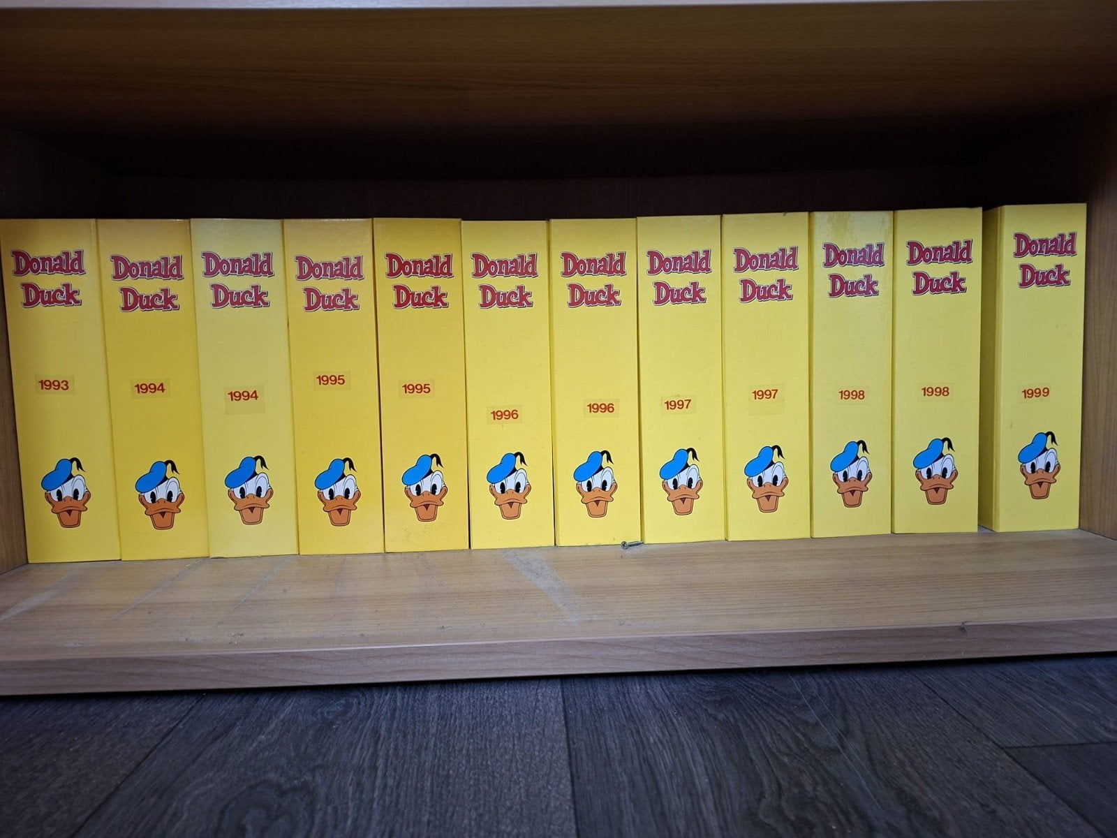 Jaargangen Donald Duck, Complete serie of reeks, Ophalen, Gelezen