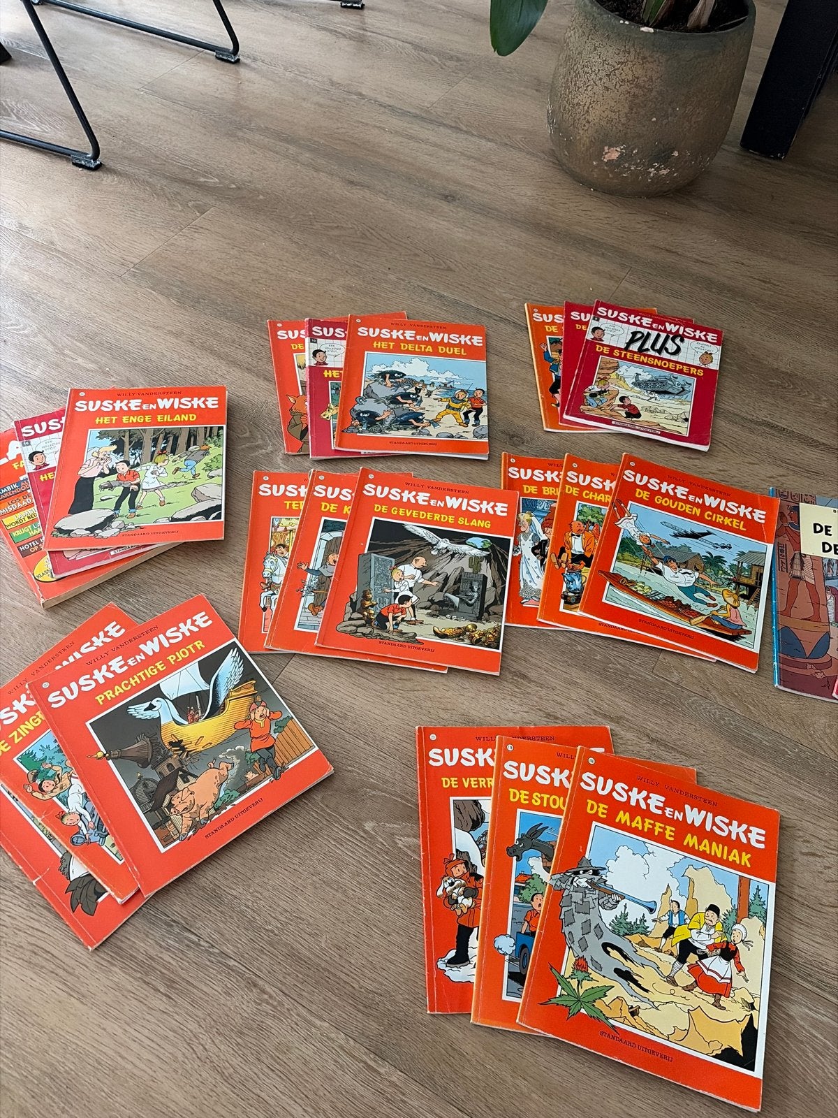 Grote collectie Suske en Wiske stripboeken, Boeken, Meerdere stripboeken, Ophalen of Verzenden, Gelezen