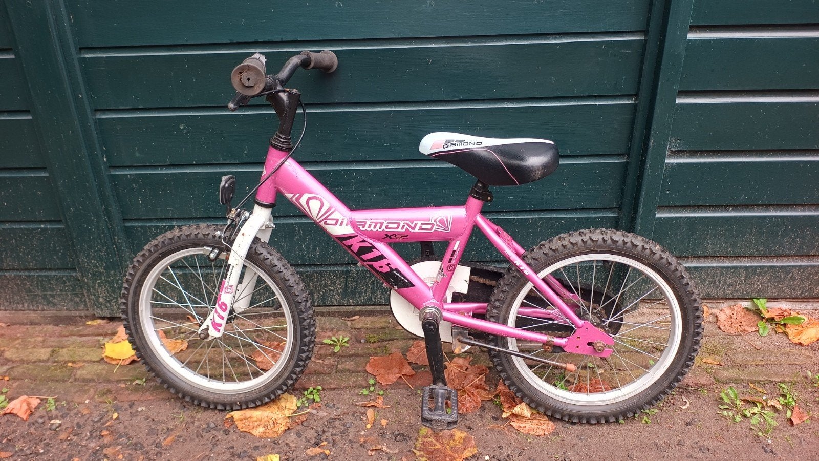 Stoer fietsje, 16 inch, Ophalen, Zo goed als nieuw, Terugtraprem, 16 tot 20 inch