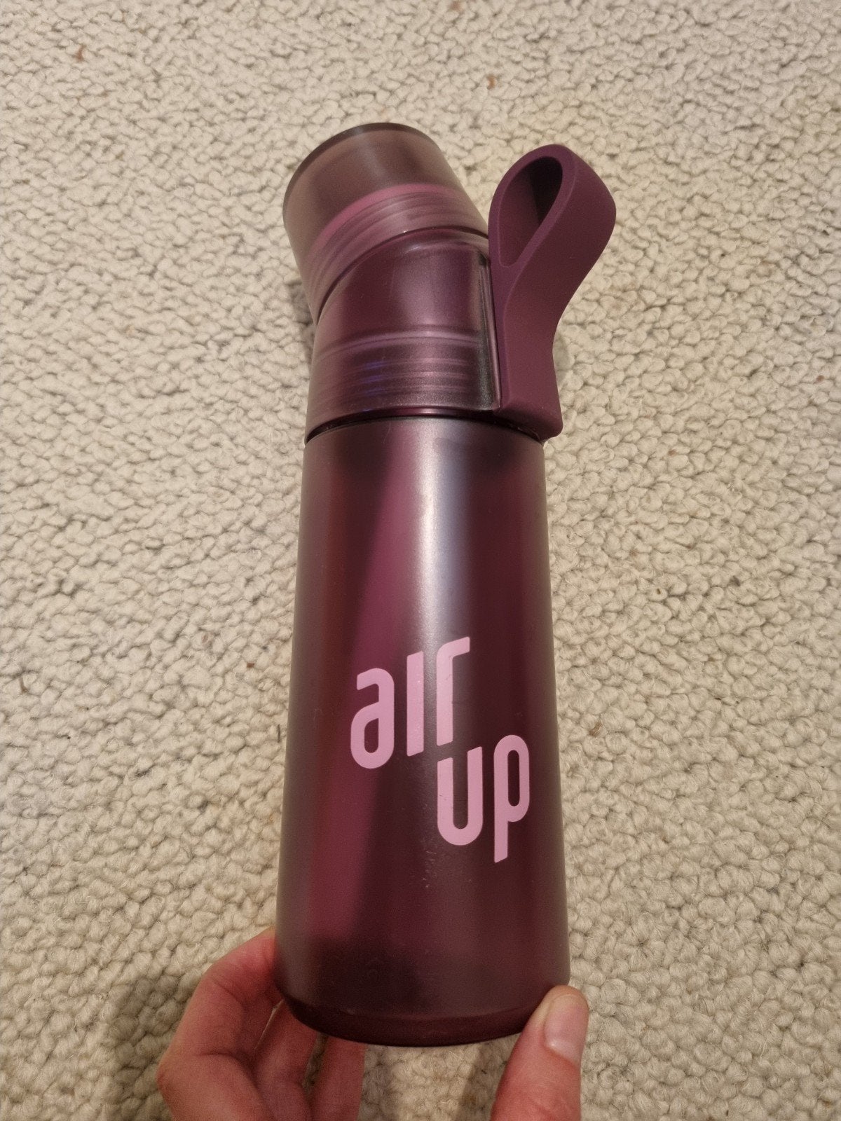 air up fles Paars zo goed als nieuw, Ophalen of Verzenden, Zo goed als nieuw
