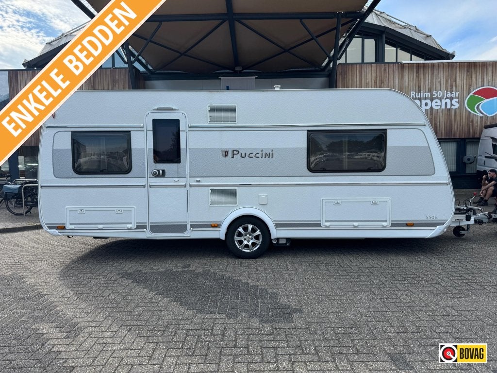Tabbert Puccini 550 E 2019 MOVER + ISABELLA!!!, Standaardzit, Tabbert, 2 aparte bedden, Bedrijf