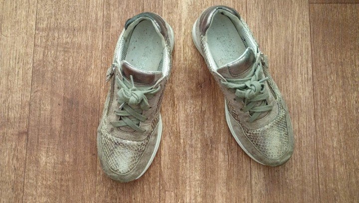 GABOR leren schoenen, maat 37, Ophalen of Verzenden, Zo goed als nieuw, Zwart, Sneakers of Gympen