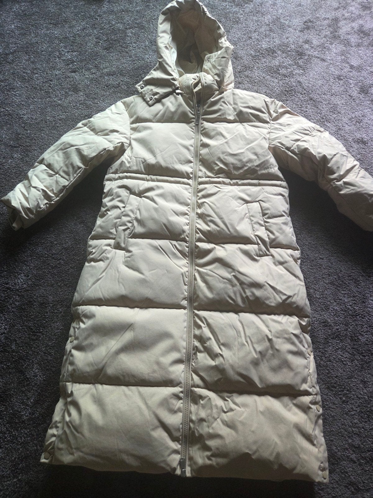 Nieuw lange winter jas beige, Kleding | Dames, Jassen | Winter, Beige, Maat 46/48 (XL) of groter, Nieuw, Ophalen of Verzenden