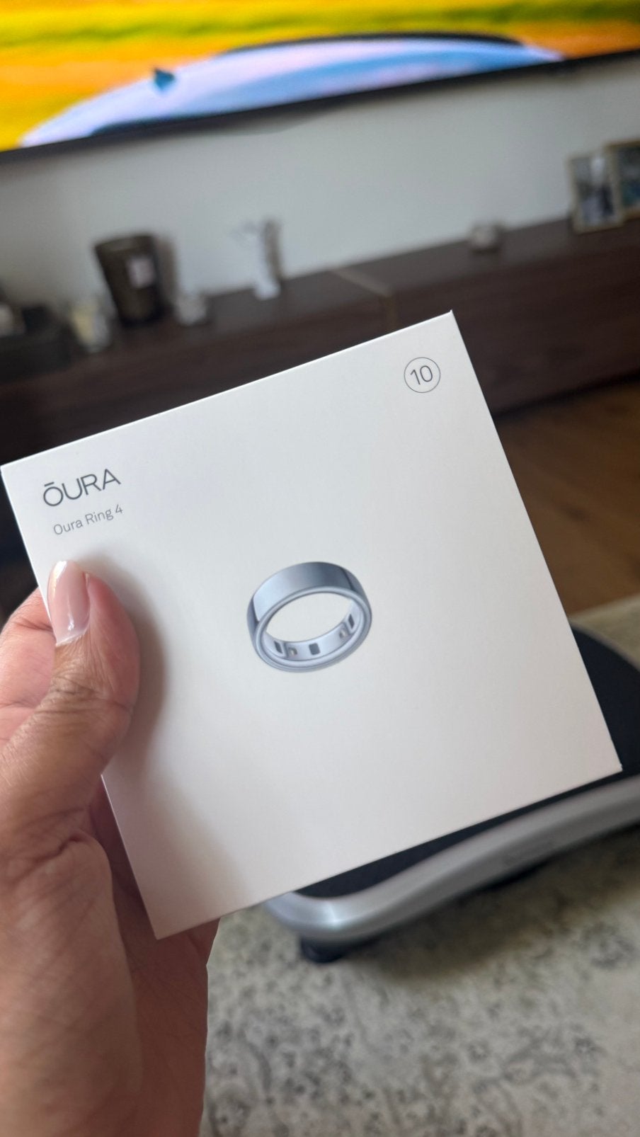 Nieuwe Oura Ring Gen 4 – Maat 10 – Ongeopend & Geseald, Ophalen, Hartslag, Nieuw, Waterdicht