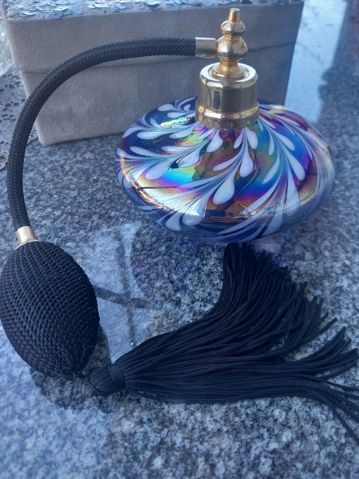 vintage parfum fles, Ophalen of Verzenden