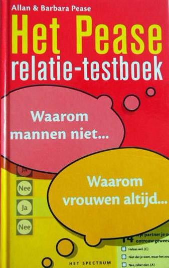 Allan & Barbara Pease - Het Pease relatie testboek, Ophalen of Verzenden, Zo goed als nieuw, Allan & Barbara Pease