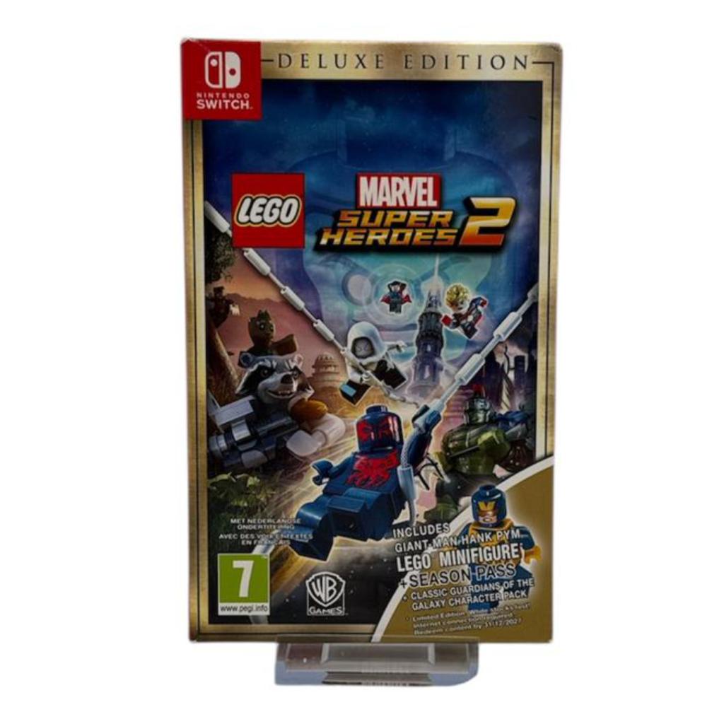Nintendo Switch Game: Lego Marvel Super Heroes 2, Nintendo, Zo goed als nieuw, Support@nintendo.com, 11-1 Hokotate-cho, Kamitoba, Minami-ku
Kyoto 601-8501
Japan