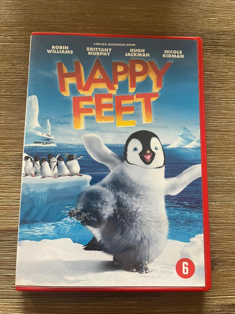 Happy Feet, Cd's en Dvd's, Dvd's | Tekenfilms en Animatie, Alle leeftijden, Ophalen of Verzenden, Zo goed als nieuw, Amerikaans