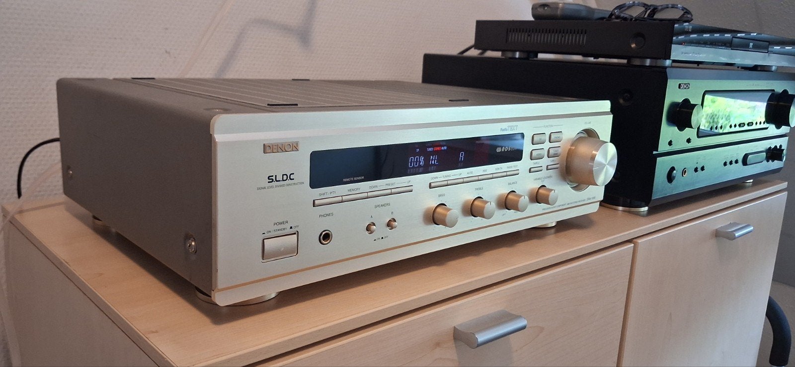 Denon dra 1000 versterker (Top geluid top staat), Ophalen, Denon, Zo goed als nieuw, 120 watt of meer