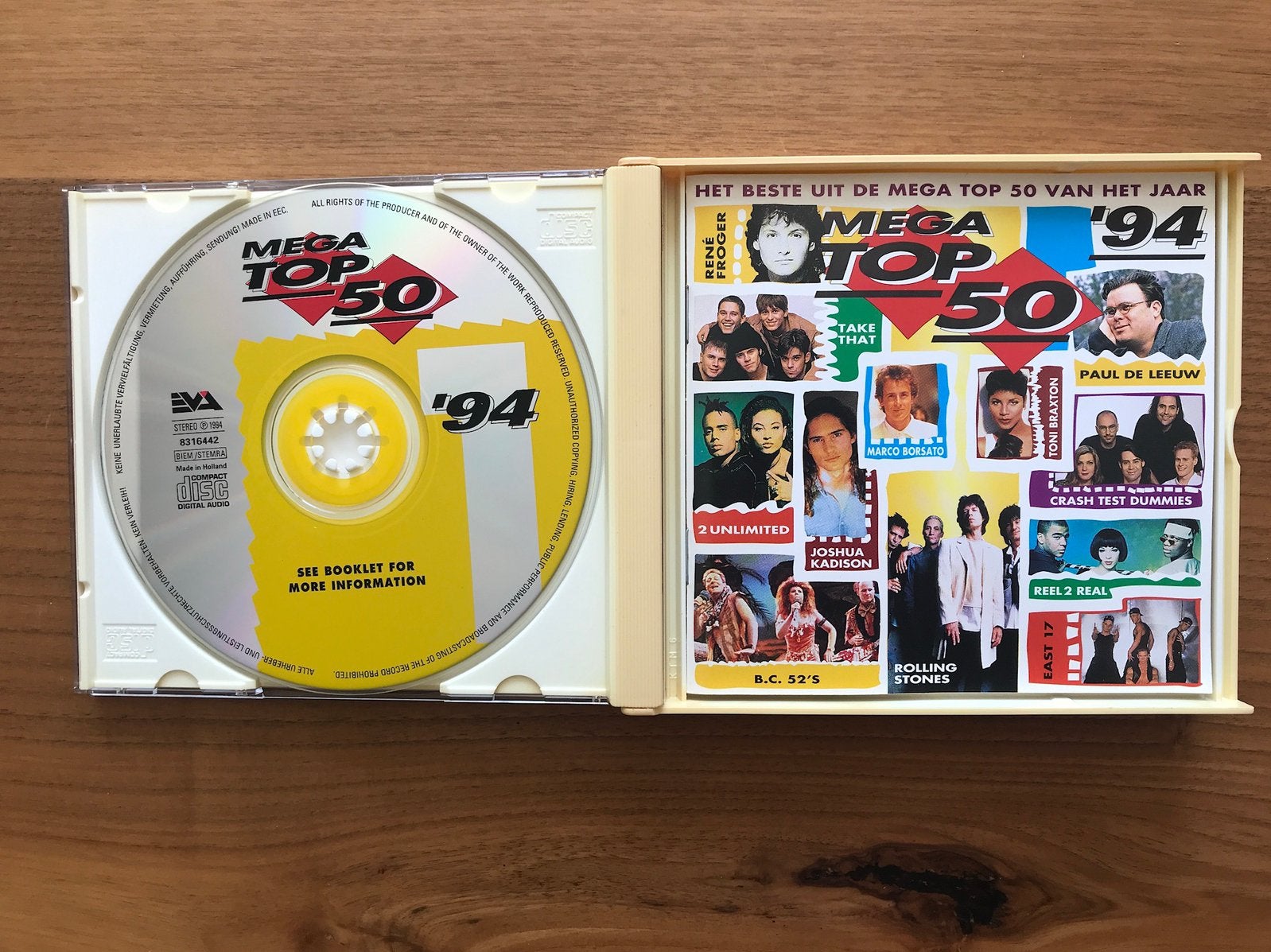 Het Beste uit de Mega Top 50 van het Jaar 1994 (2CD), Cd's en Dvd's, Ophalen of Verzenden, Nieuw in verpakking