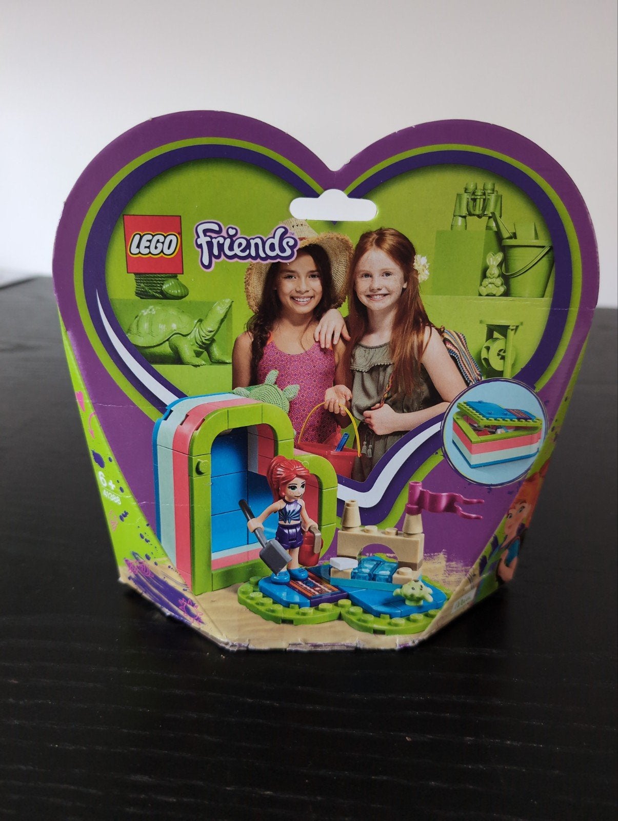 LEGO Friends Mia's Hartvormige zomerdoos 41388, Gebruikt, Lego, Inclusief accessoires, Friends