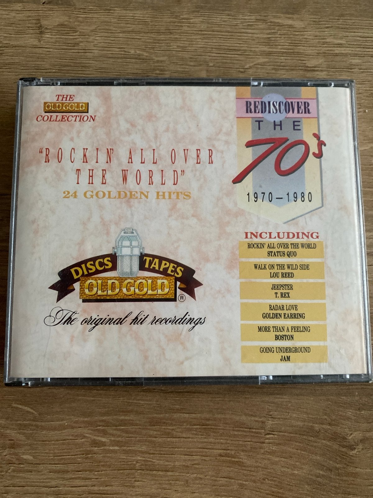 Rediscover The 70's & 80's - Rockin' All Over The World CD, Gebruikt, Pop, Ophalen of Verzenden, Verzamelalbum