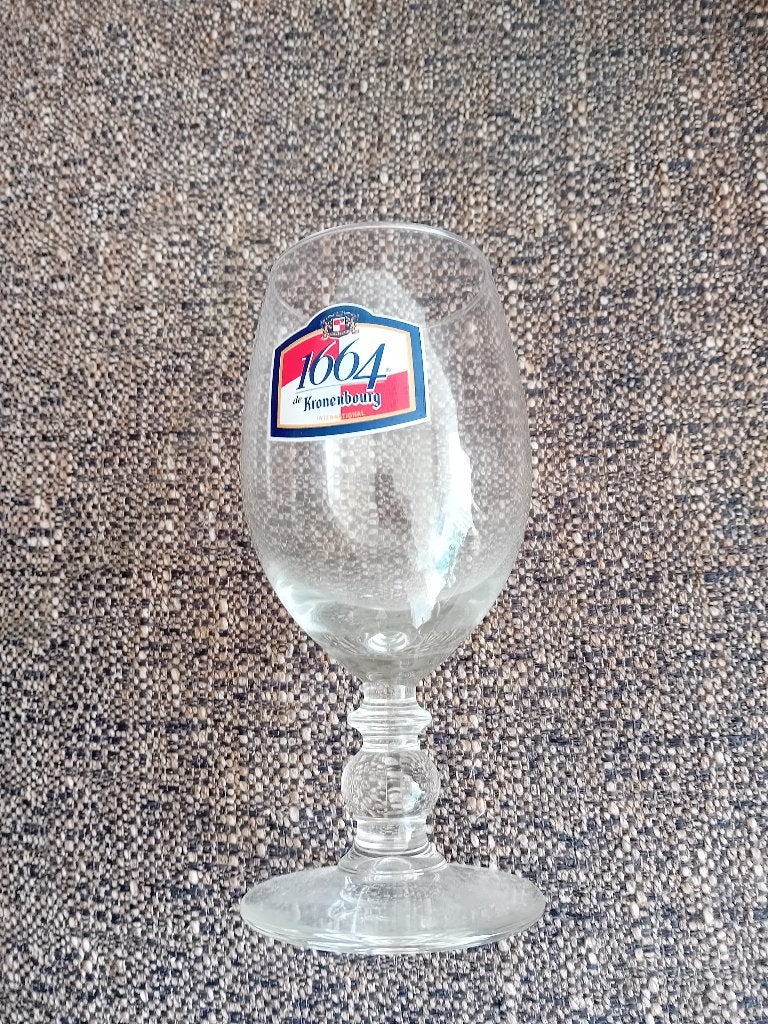 Glas - Kronenbourg, Ophalen, Nieuw, Bierglas