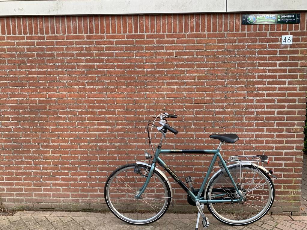 Gazelle orange,herenfiets 28 inch banden.garantie, Fietsen en Brommers, 56 cm of meer, Ophalen of Verzenden, Zo goed als nieuw
