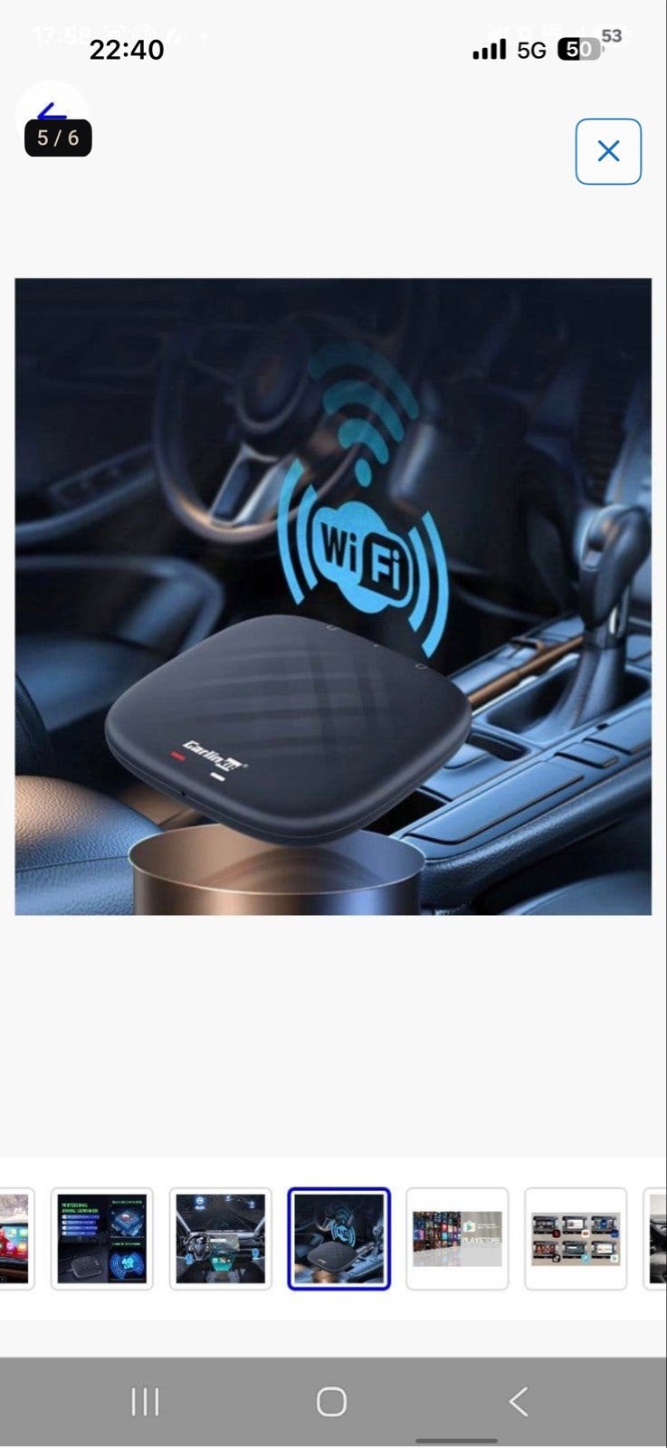 Carlinkit T-Box CarPlay Android Auto 4GB Netflix, Ophalen of Verzenden, Zo goed als nieuw