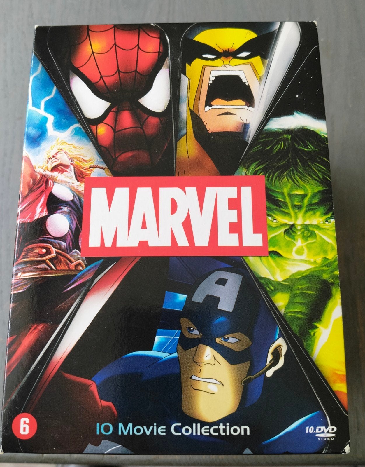 Marvel 10 Movie Collection DVD Boxset - Animatie, Tekenfilm, Amerikaans, Ophalen of Verzenden, Zo goed als nieuw