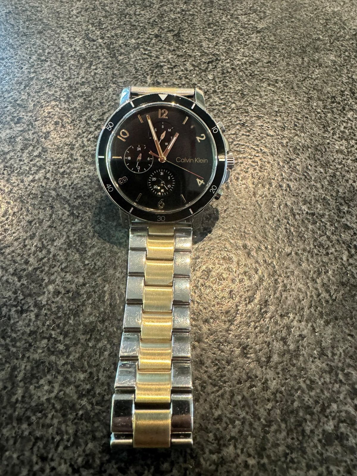 Calvin Klein Herenhorloge - CK 27.1.27.0105 / Beiden, Gebruikt, Staal, Polshorloge, Ophalen