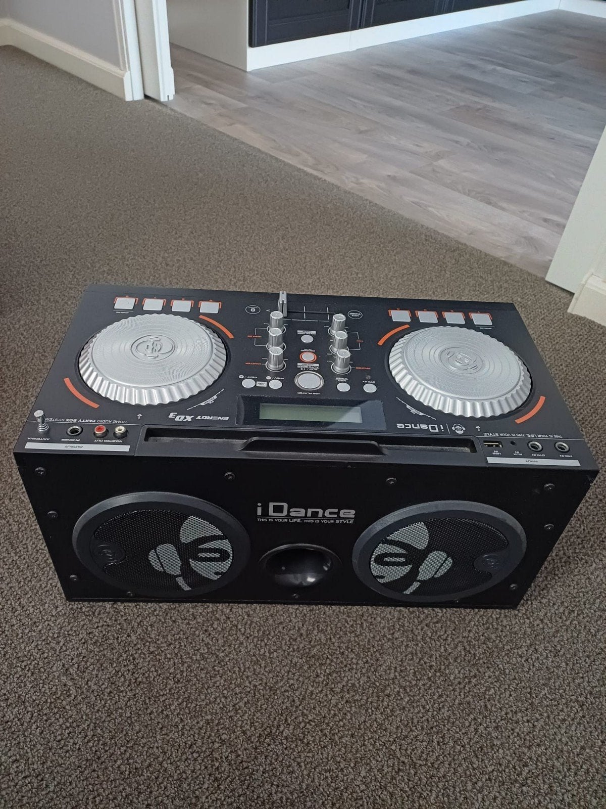 iDance Energy XD3 DJ-set met koptelefoon, Ophalen of Verzenden, Zo goed als nieuw, Dj-set, Overige merken