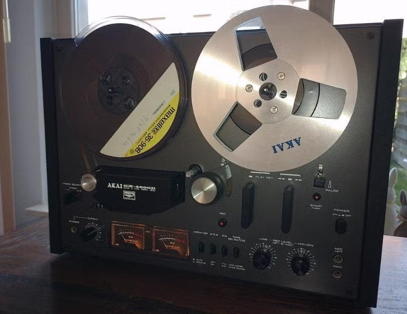 AKAI GX-4000D, Ophalen, Bandrecorder
