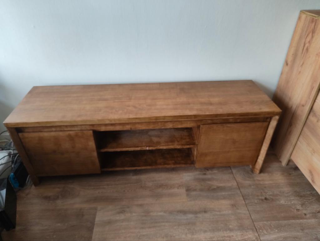 TV meubel - Gratis!!, Huis en Inrichting, Kasten | Televisiemeubels, Ophalen, Gebruikt, 100 tot 150 cm, Landelijk