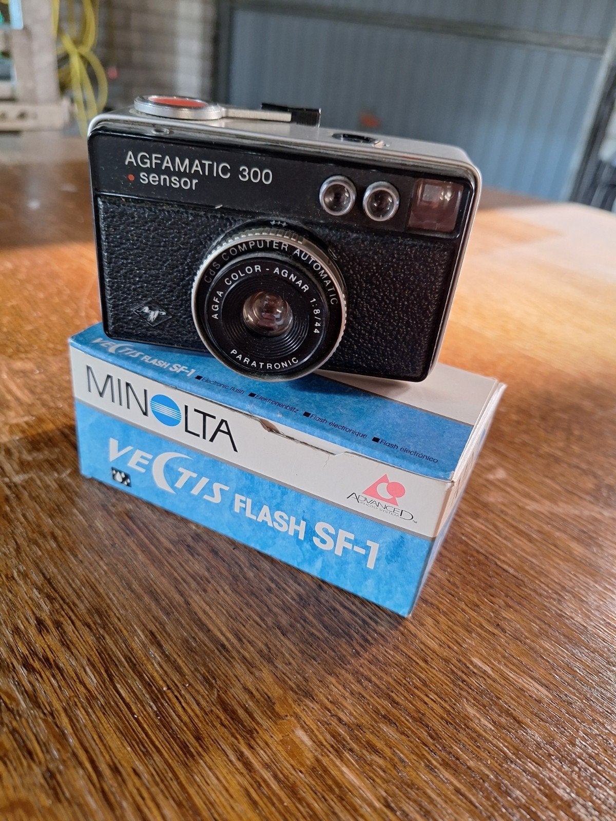 Vintage Agfamatic 300 camera, Ophalen of Verzenden, Gebruikt, Compact, Overige Merken