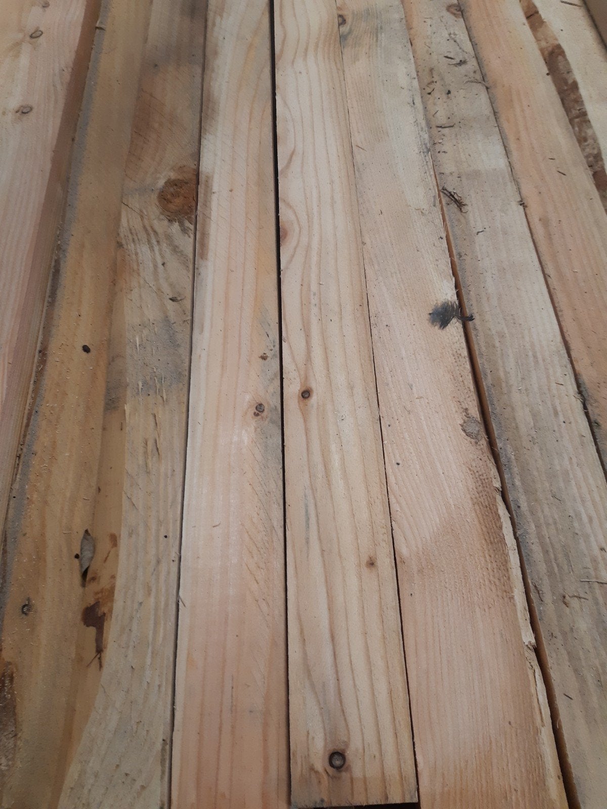 Partij, 105 stuks, nieuwe Douglas kepers 30/70 mm, 2,20m1, Doe-het-zelf en Verbouw, Hout en Planken, Ophalen, Minder dan 25 mm