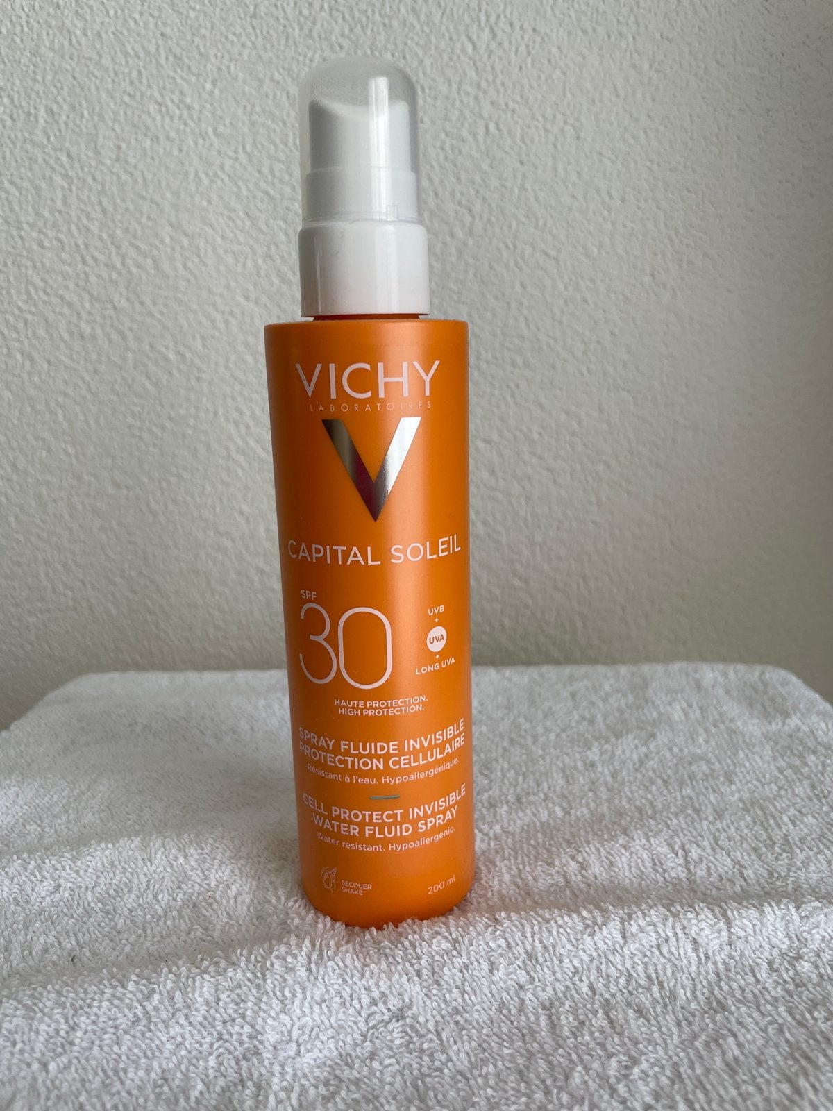 Vichy Capital Soleil SPF30 Onzichtbare fluïde Spray 200ml, Sieraden, Tassen en Uiterlijk, Uiterlijk | Lichaamsverzorging, Ophalen of Verzenden
