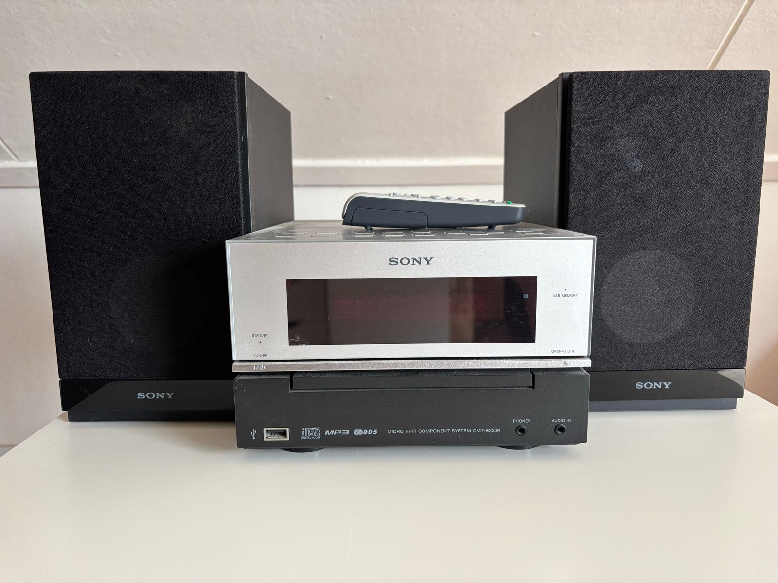 Sony Microset met CD-speler, Tuner en Speakers, Ophalen, Gebruikt, Microset, Sony