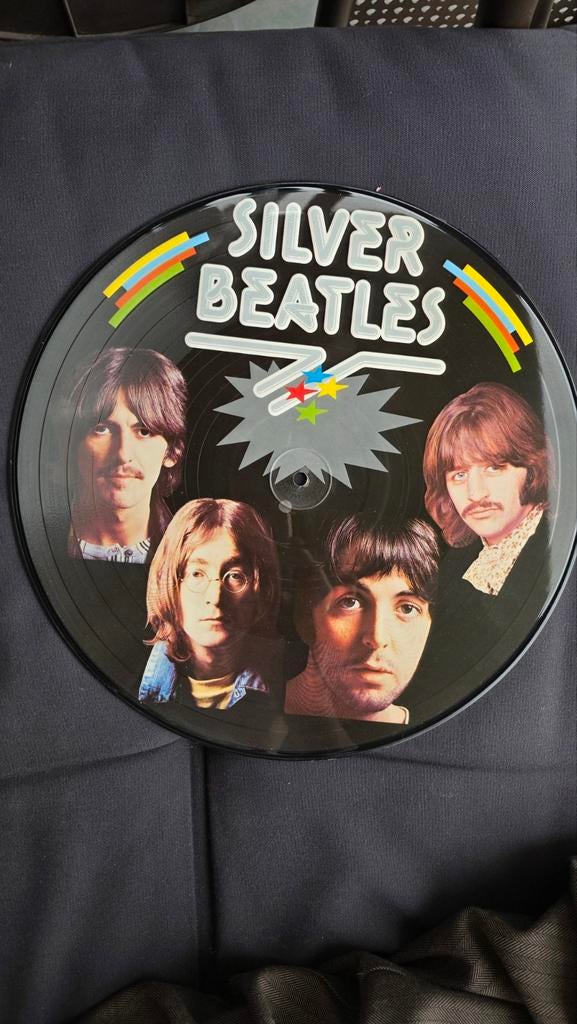 The Beatles - Silver Beatles Picture Disc LP, Ophalen of Verzenden
