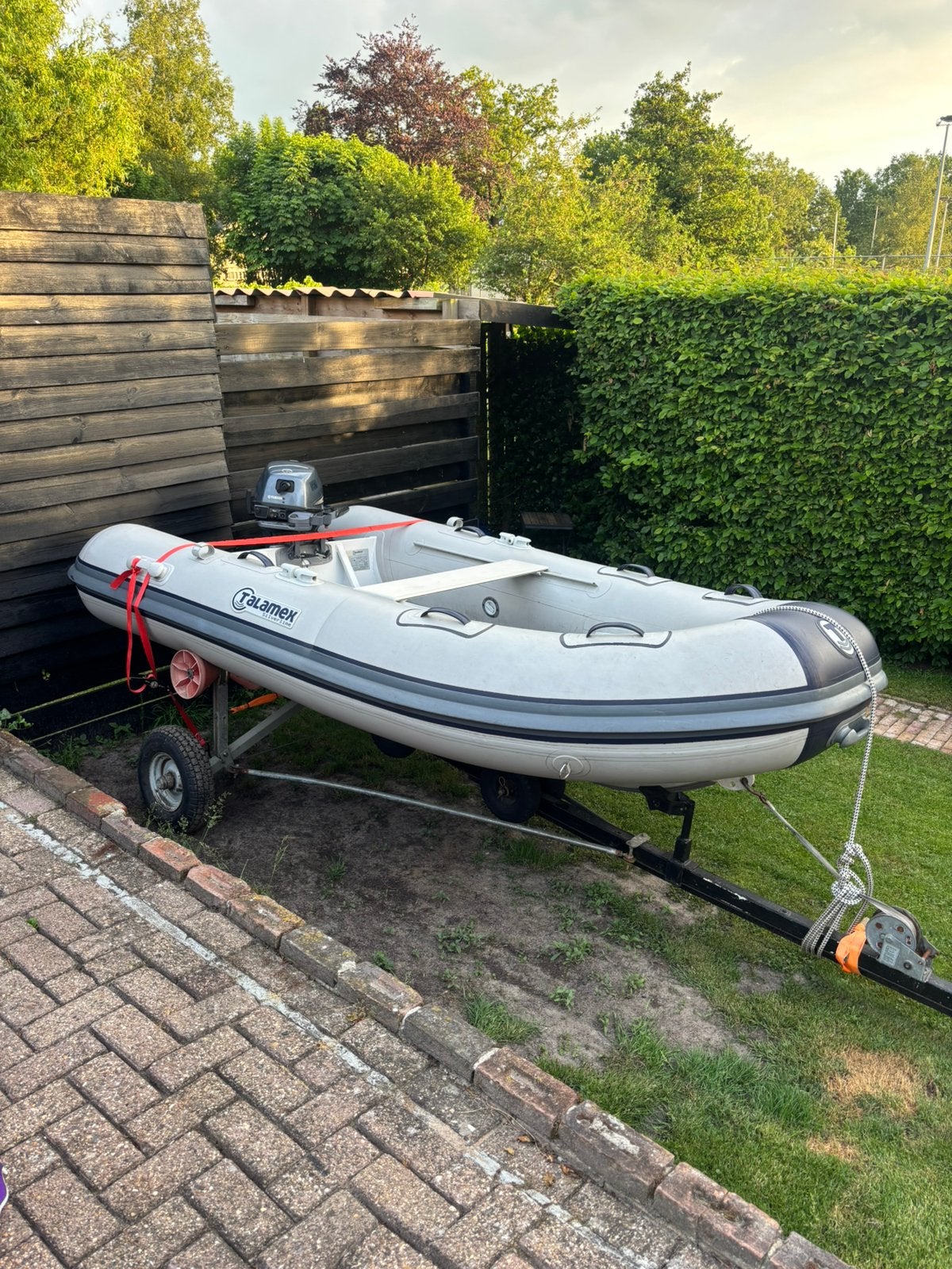 RIB Talamex 290, Ophalen, Zo goed als nieuw, Overige typen, Motorboot