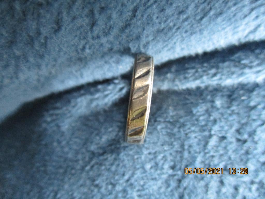 Gratis, als u de inscriptie weet weet RING, Sieraden, Tassen en Uiterlijk, Ringen, Ophalen, Gebruikt, 17 tot 18, Dame