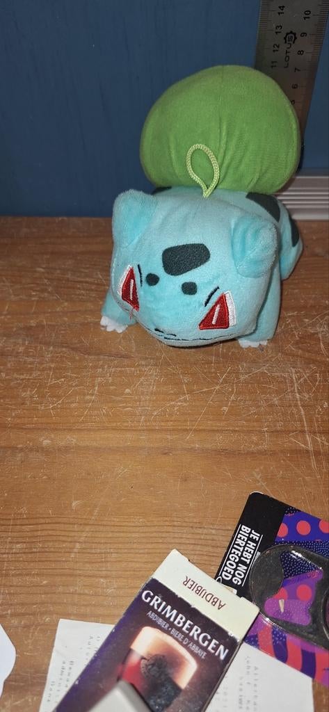 Pokémon bulbasaur knuffel (27426), Kinderen en Baby's, Speelgoed | Knuffels en Pluche, ., Overige typen, Ophalen of Verzenden
