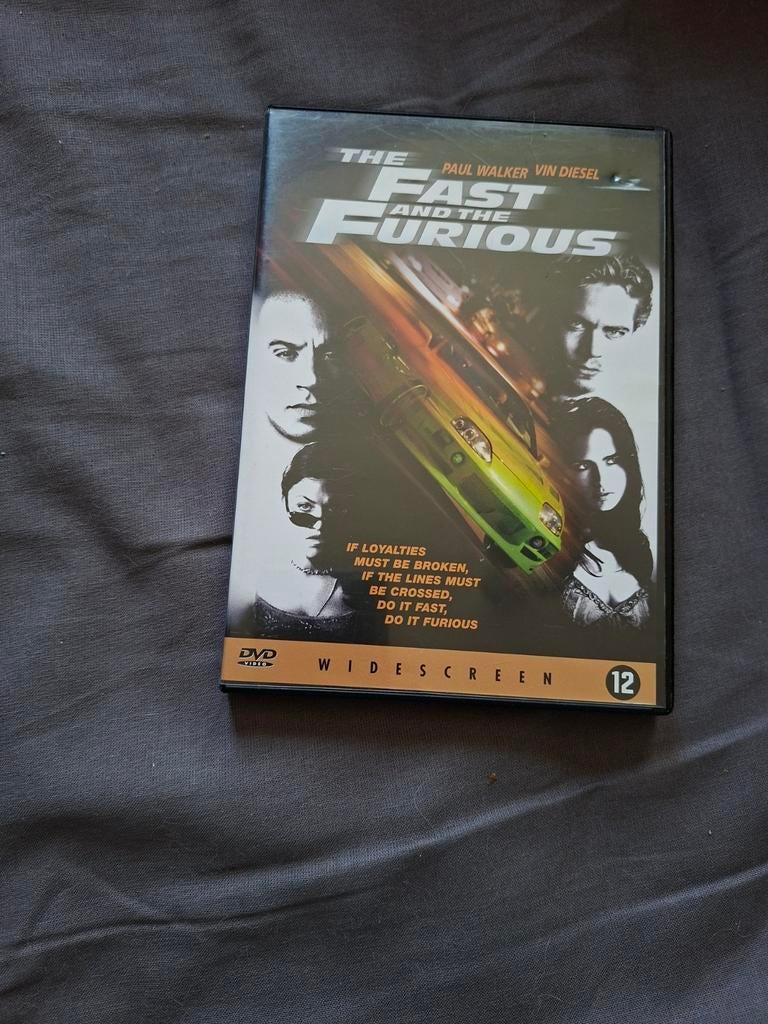 DVD The Fast and the Furious, Vanaf 12 jaar, Ophalen of Verzenden, Gebruikt, Actie